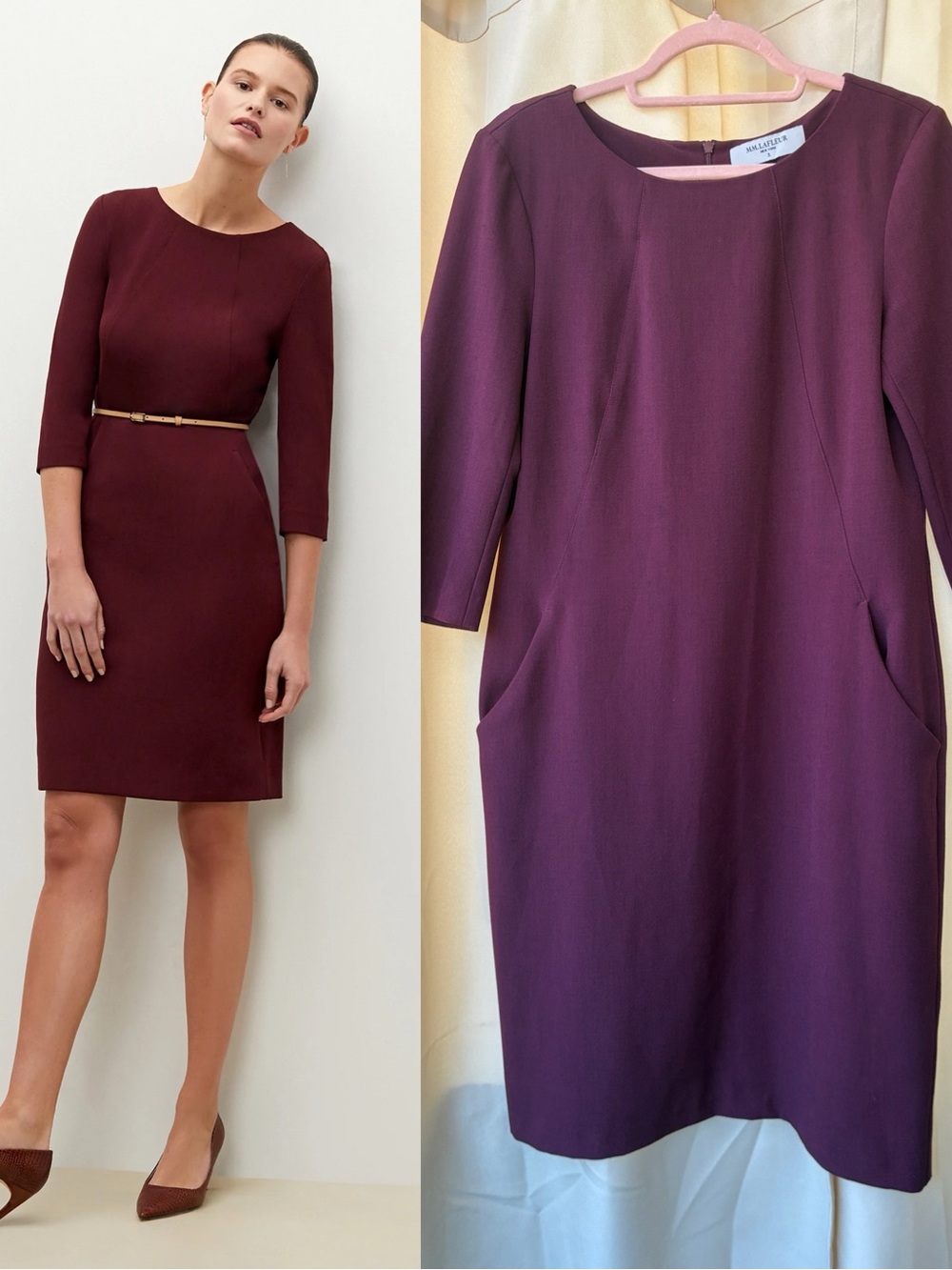 M.M.Lafleur Sz 6 The Etsuko Pocket Dress